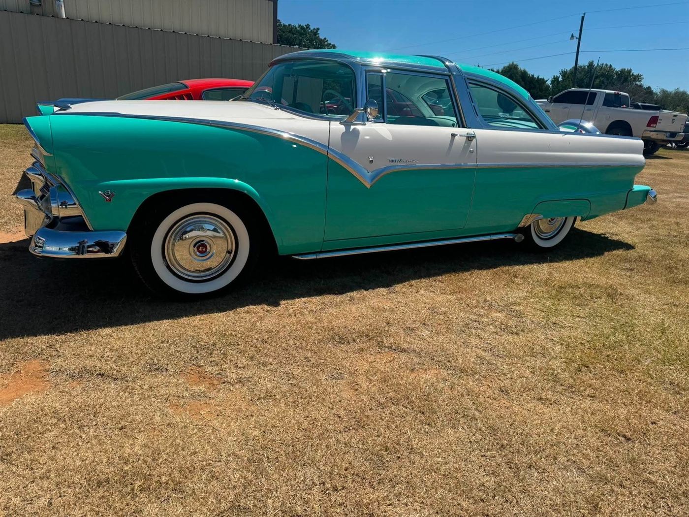 Vehicle undergoing engine work at Country Auto Service in McLoud, OK